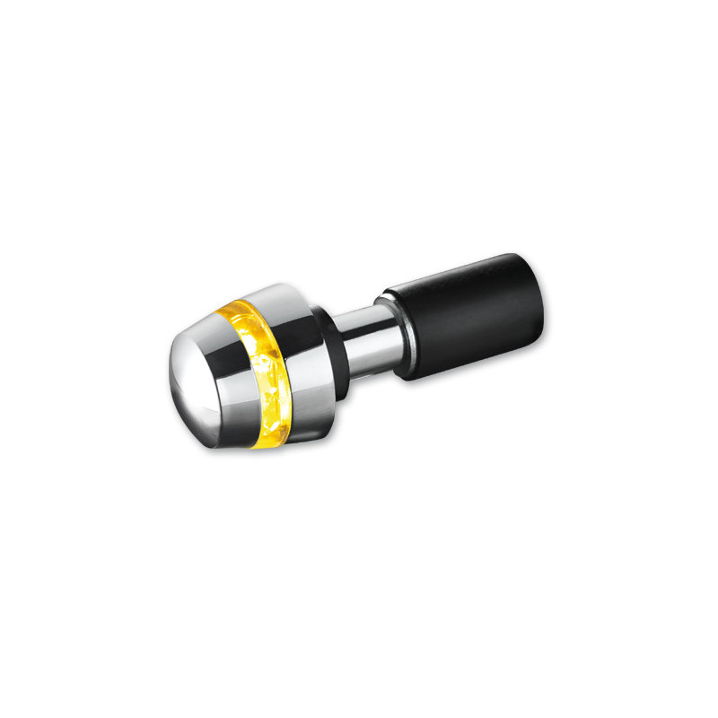 CLIGNOTANT LED EMBOUT GUIDON BL2000 CHROME UNITE