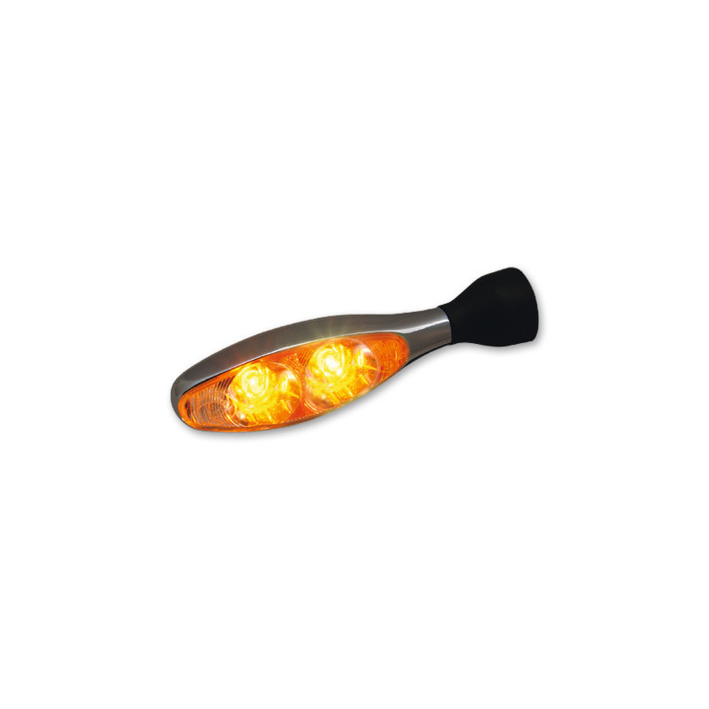 CLIGNOTANT LED MICRO 1000 EXTREME CHROME