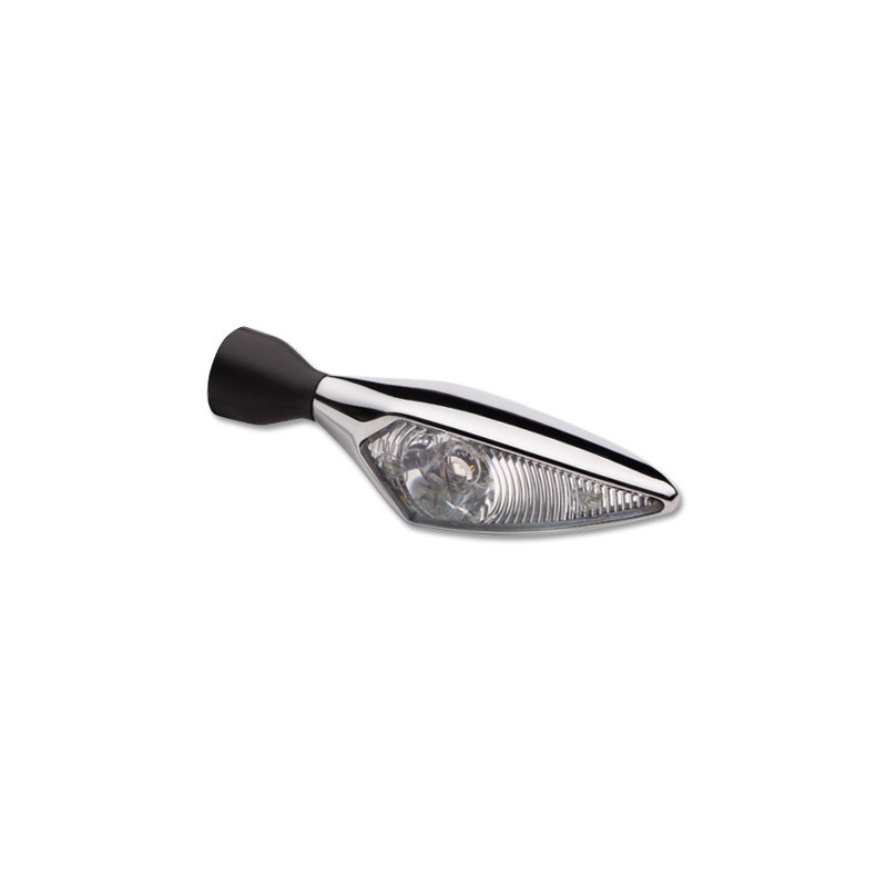 CLIGNOTANT LED MICRO RHOMBUS CHROME UNITE AVG OU ARD