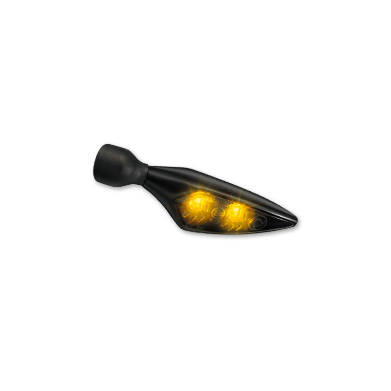 CLIGNOTANT LED MICRO RHOMBUS DARK NOIR UNITE AVG OU ARD