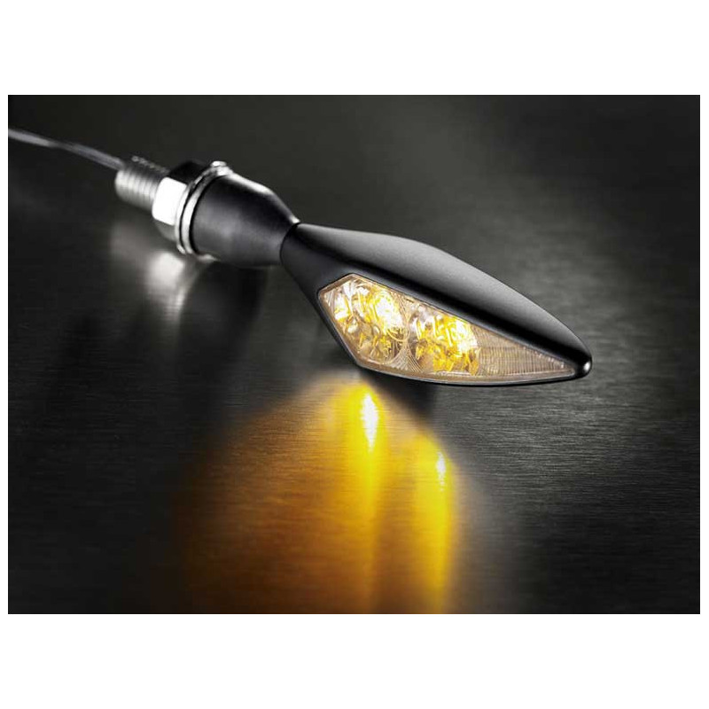CLIGNOTANT LED MICRO RHOMBUS EXTREME NOIR UNITE AVG OU ARD