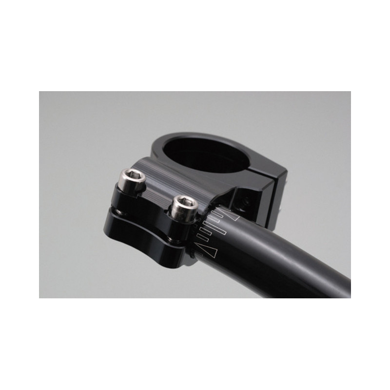 Cocotte pour demi guidon diamètre tube de fourche 46 mm. couleur noire