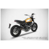 Collecteurs 2 en 2 inox Ducati scrambler monster 797 Zard