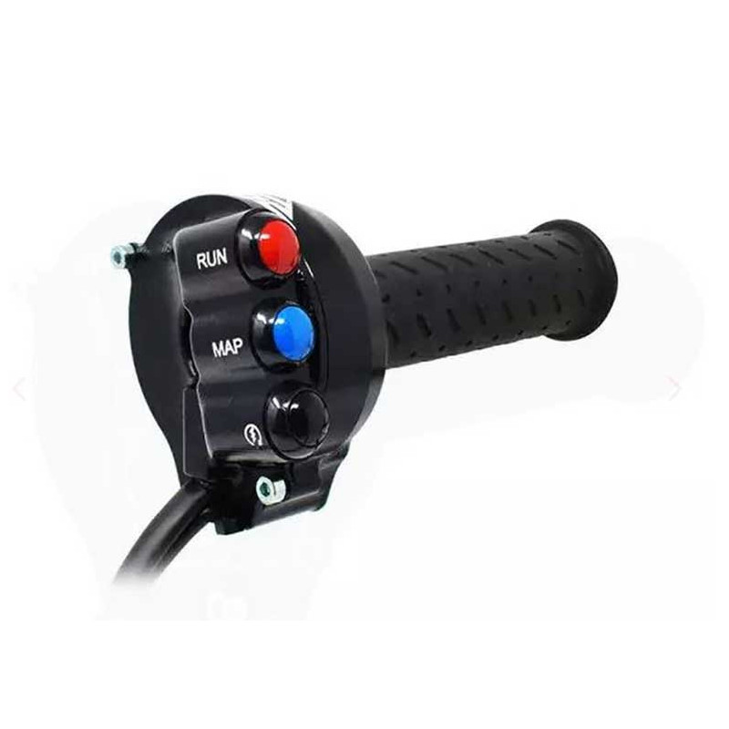 Commande de gaz commodo droit piste intégré Jet Prime