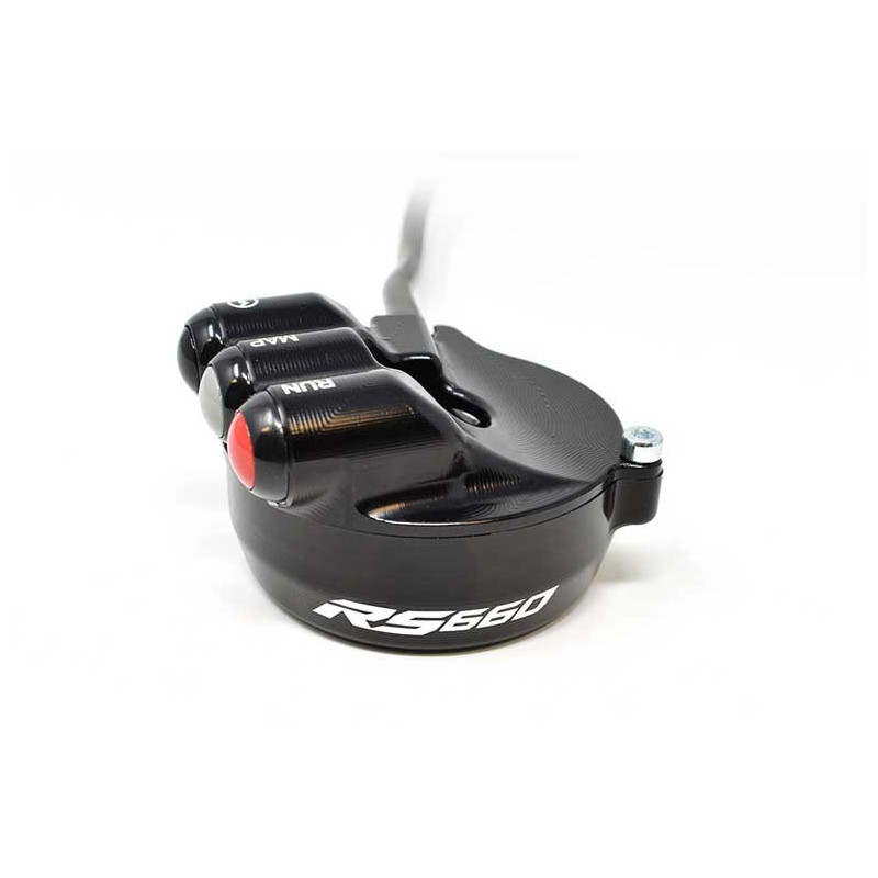 Commande de gaz commodo droit piste intégré Jet Prime RS660 gravé