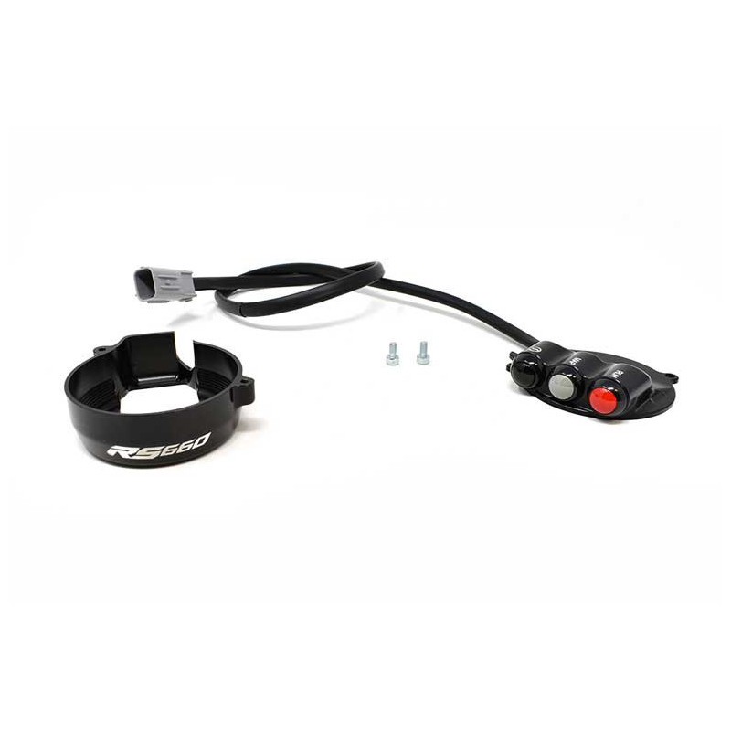 Commande de gaz commodo droit piste intégré Jet Prime RS660 gravé