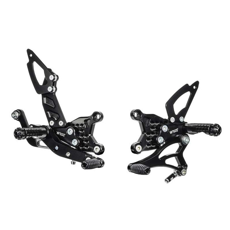 COMMANDES RECULÉES ALUMINIUM APRILIA RSV4  RF - TUONO V4 (NORMAL) + KSA01 2017/2