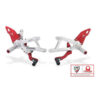 COMMANDES RECULEES CNC RACING PANIGALE V4 2025+ PRAMAC RACING