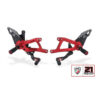 COMMANDES RECULEES CNC RACING PANIGALE V4 2025+ TROY BAYLISS EDITION