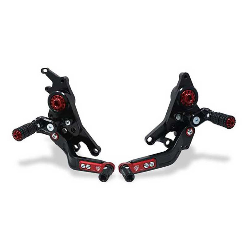 COMMANDES RECULEES PILOTE REGLABLES CNC RACING Ducati Hypermotard 950