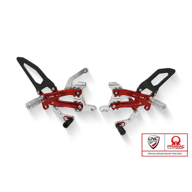 COMMANDES RECULEES PRAMAC CNC RACING