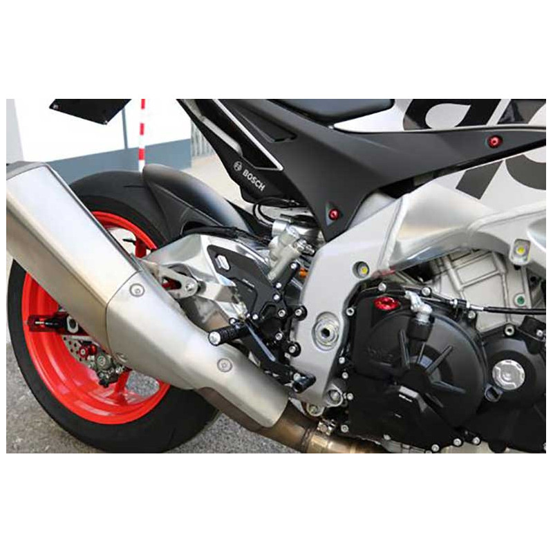 Commandes reculées réglables Aprilia RSV4 / Tuono