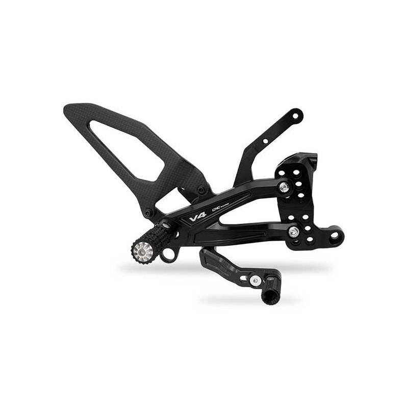 Commandes reculées réglables Ducati Streetfighter V4 Carbon
