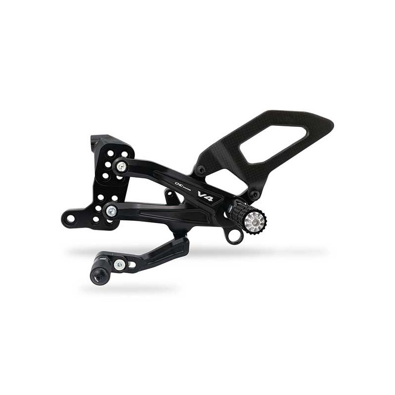 Commandes reculées réglables Ducati Streetfighter V4 Carbon