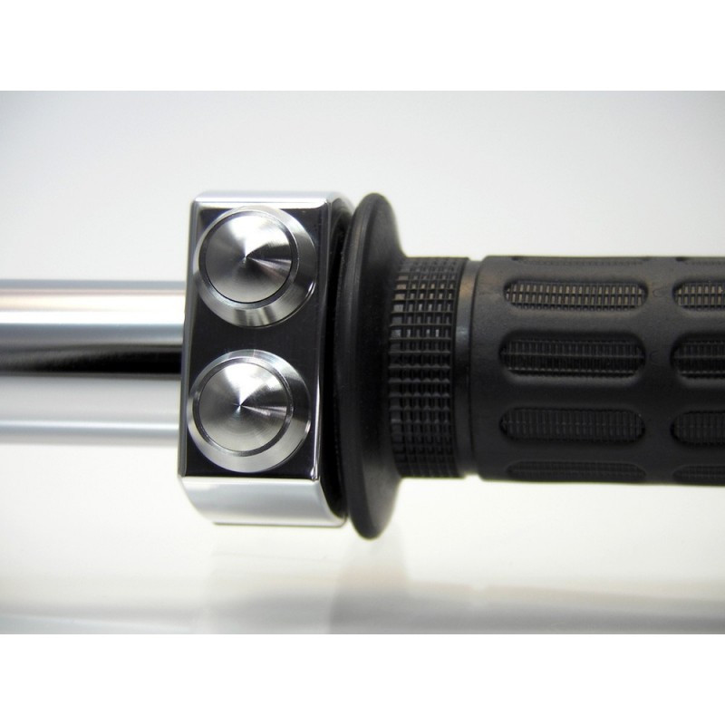 COMMODO BOITIER POLI 2 BOUTONS POLIS 22mm