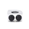 COMMODO BOITIER POLI 3 BOUTONS NOIRS 22MM COMMODO BOITIER POLI 3 BOUTONS NOIRS 22MM