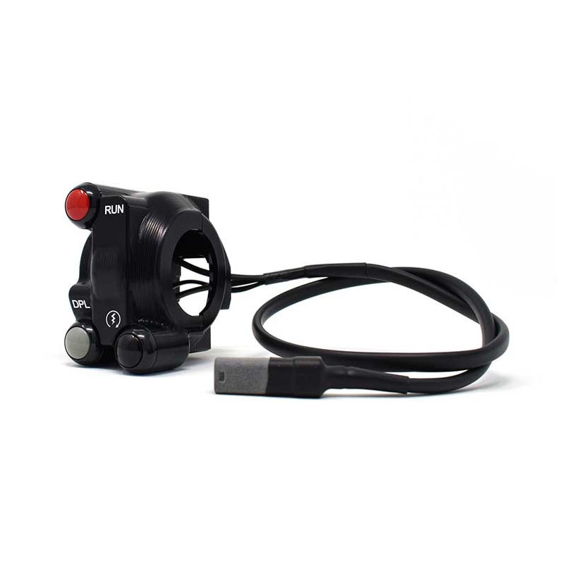 COMMODO DE GUIDON JETPRIME AVEC COMMANDE D'ACCÉLÉRATEUR POUR PANIGALE V4