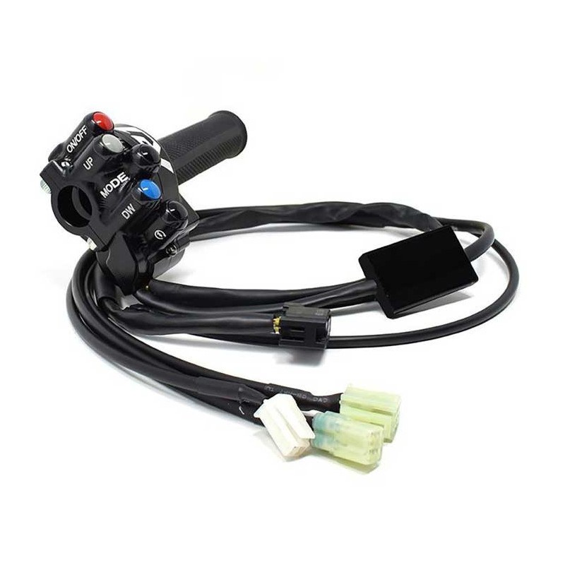 COMMODO DE GUIDON JETPRIME AVEC COMMANDE D'ACCÉLÉRATEUR POUR YAMAHA R1 2020