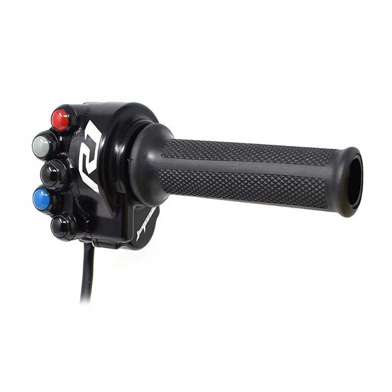 COMMODO DE GUIDON JETPRIME AVEC COMMANDE D'ACCÉLÉRATEUR POUR YAMAHA R1 2020