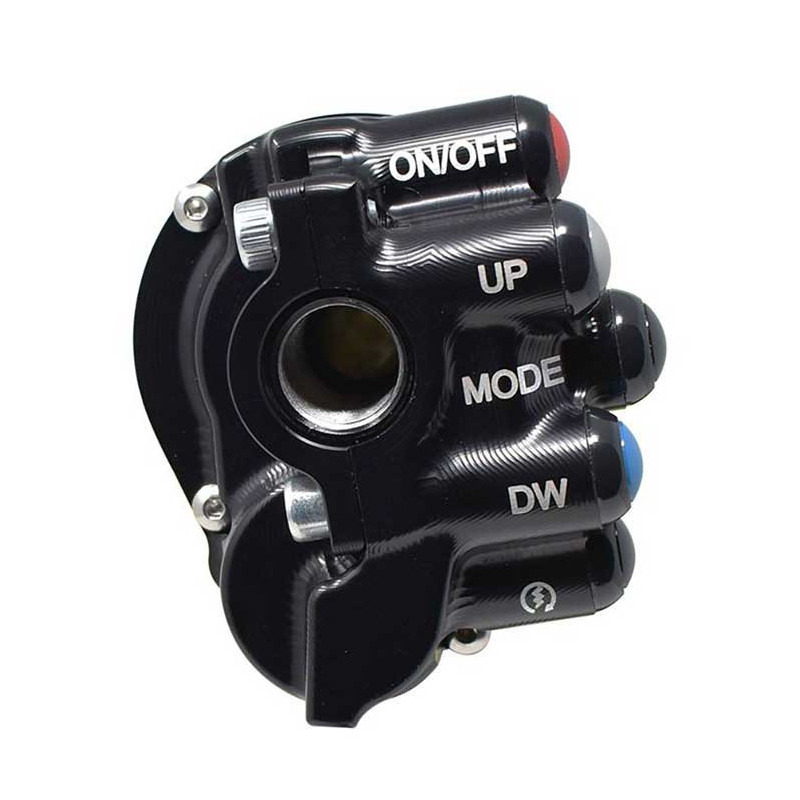 COMMODO DE GUIDON JETPRIME AVEC COMMANDE D'ACCÉLÉRATEUR POUR YAMAHA R1 2020