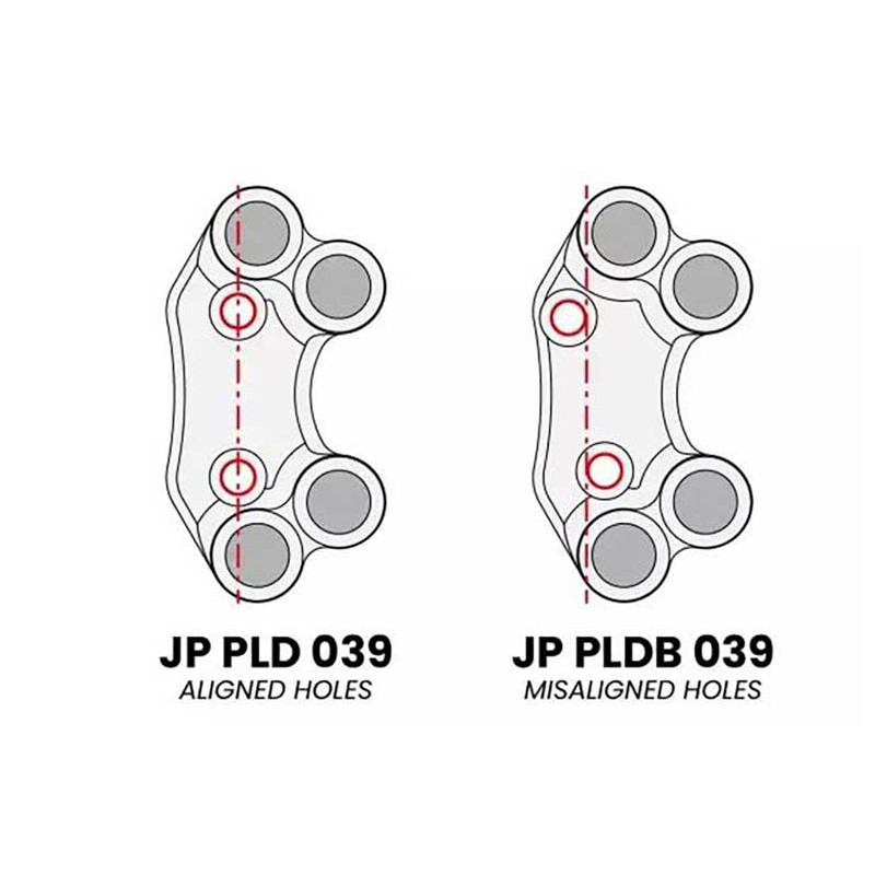 COMMODO DROIT ROUTE JET PRIME TRIUMPH STREET TRIPLE 765 (MAÎTRE-CYLINDRE BREMBO)
