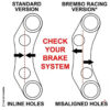 COMMODO DROIT SUPERBIKE HONDA CBR 1000 RR STANDARD