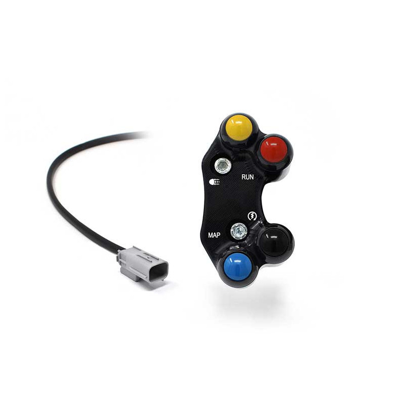 Commodo Jet Prime plug and play droit version route MC Brembo Commodo Jet Prime plug and play droit version route MC Brembo