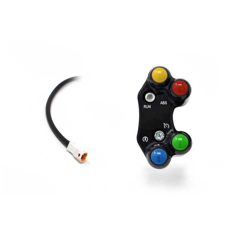 Commodo Jet Prime plug and play droit version route MC Brembo Commodo Jet Prime plug and play droit version route MC Brembo