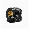 COMMODO MO.SWITCH BASIC LED NOIR DROITE TROIS BOUTONS