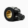 COMMODO MO.SWITCH BASIC LED NOIR GAUCHE TROIS BOUTONS