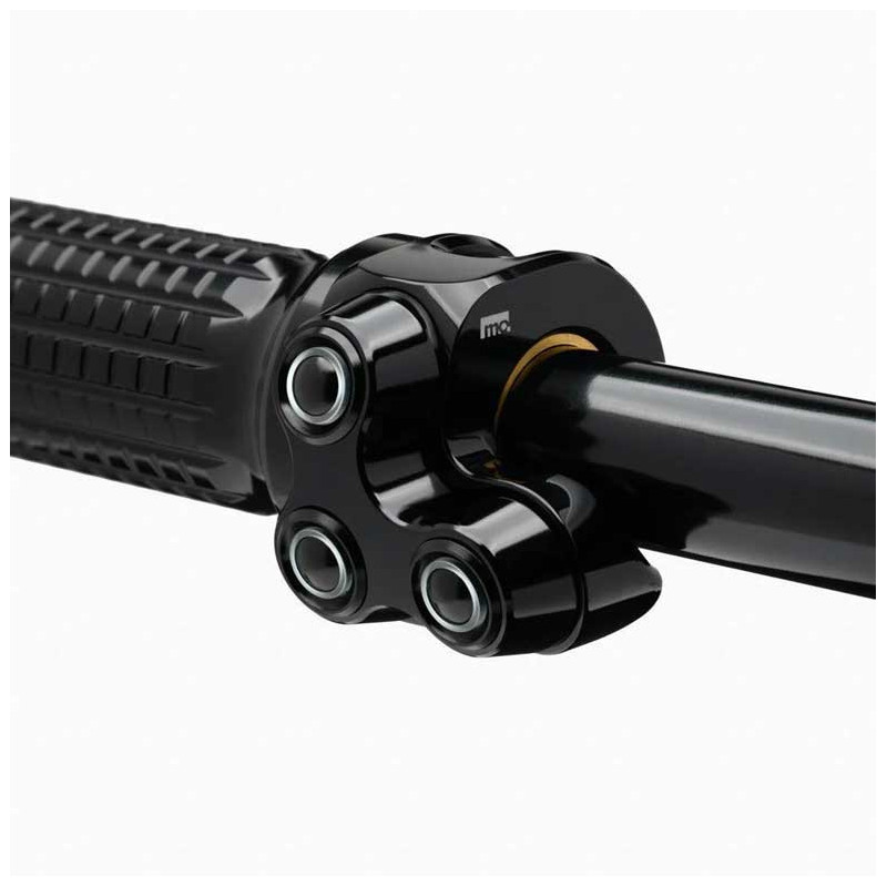 COMMODO MO.SWITCH BASIC LED NOIR GAUCHE TROIS BOUTONS
