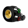 COMMODO MO.SWITCH BASIC LED NOIR GAUCHE TROIS BOUTONS