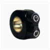 COMMODO MO.SWITCH BASIC LED NOIR/SILVER DEUX BOUTONS