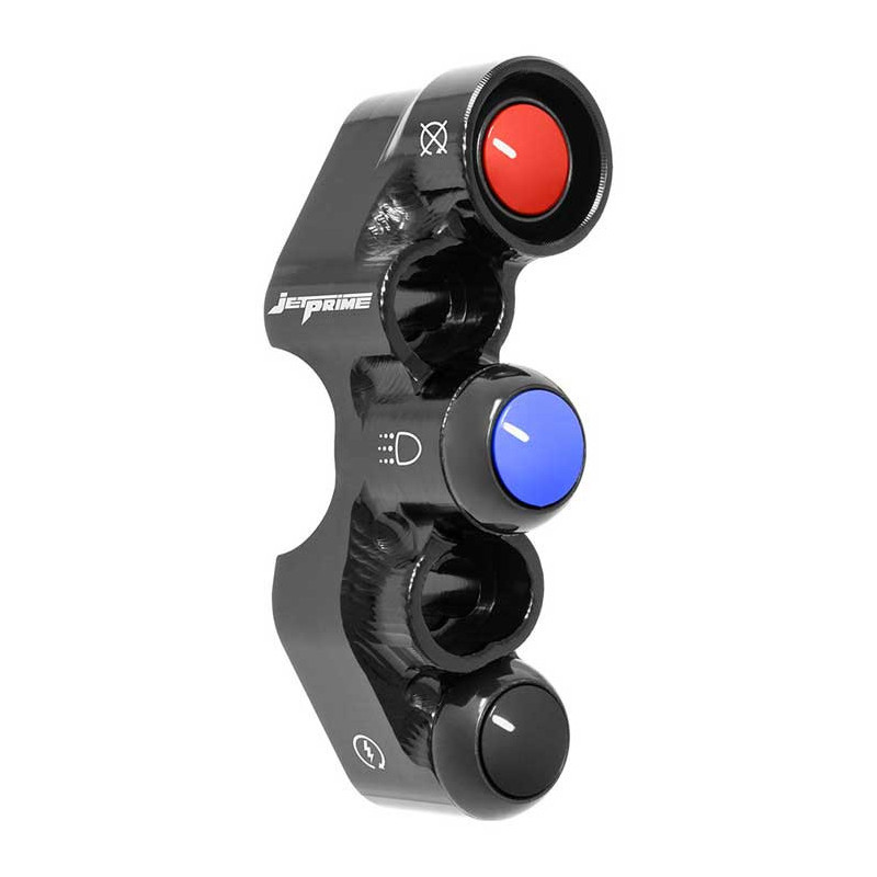 COMMODO PLUG AND PLAY DROIT RACING JET PRIME Ducati Panigale V2 (trous coaxiaux)