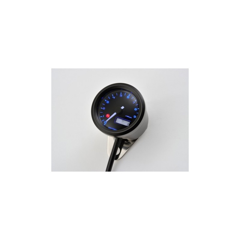 Compte tour noir 9 000 TR - MIN Velona 48 MM Compte tour noir 9 000 TR - MIN Velona 48 MM