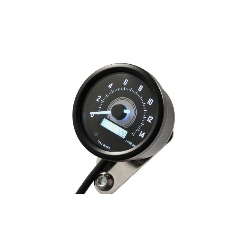 Compte tour Velona 14 000 tr-min LCD Shiflight 60mm Compte tour Velona 14 000 tr-min LCD Shiflight 60mm