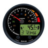 COMPTE TOUR VOLTMETRE/TEMPERATURE FOND LUMINEUX 150 KM/H