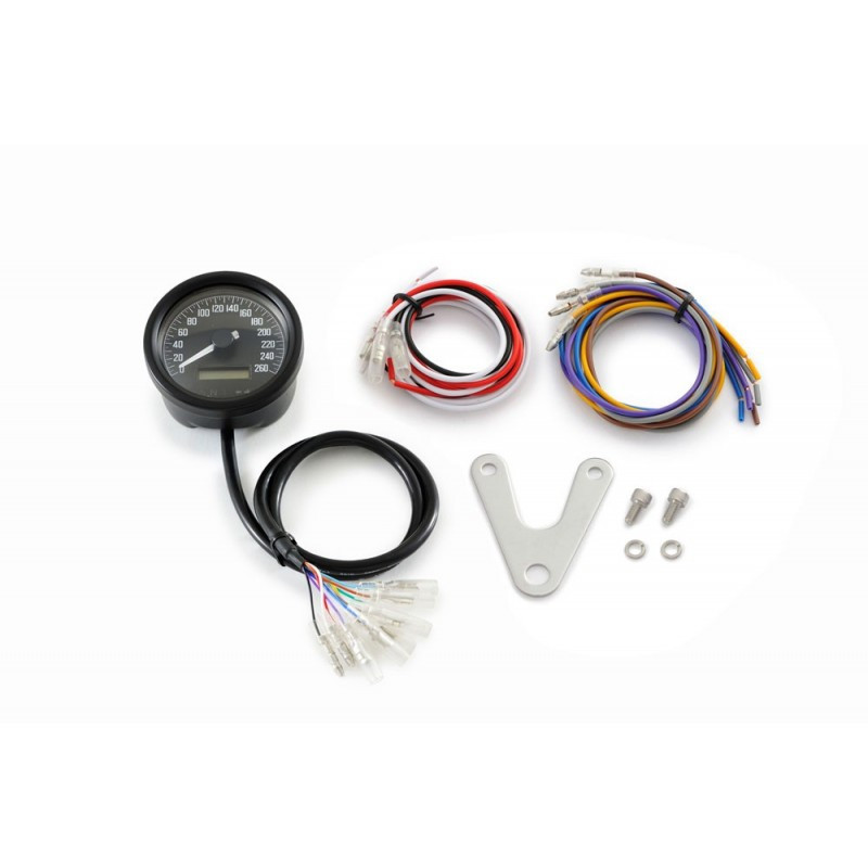 Compteur Daytona Velona 60mm 260 kmh avec témoins Compteur Daytona Velona 60mm 260 kmh avec témoins