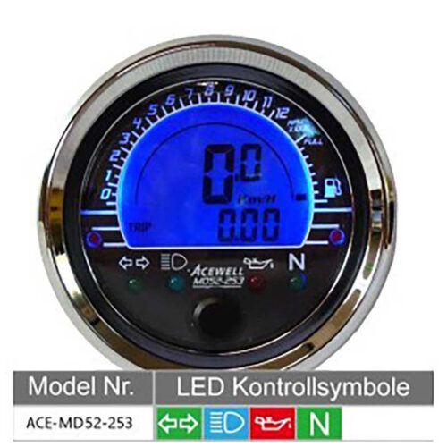 COMPTEUR DE VITESSE/RPM/VOLTMETRE