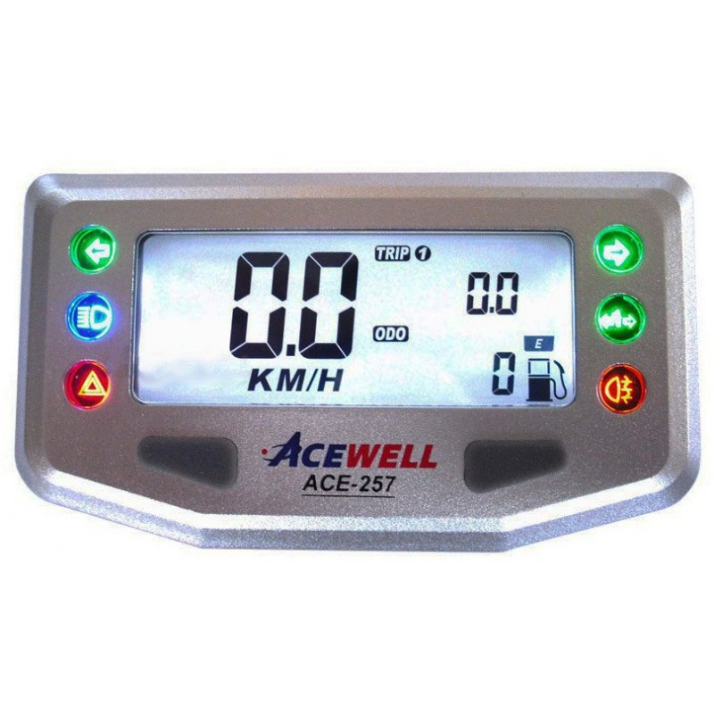 COMPTEUR DIGITAL ACEWELL MODELE 257 SILVER COMPTEUR DIGITAL ACEWELL MODELE 257 SILVER
