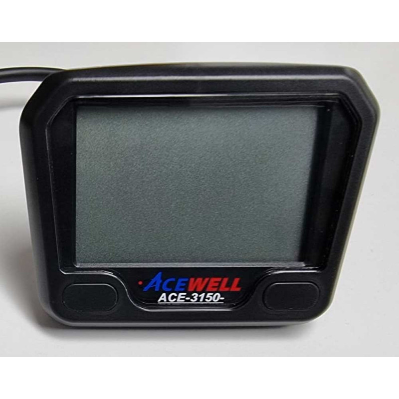 COMPTEUR DIGITAL ACEWELL MODELE 3150 TGB NOIR COMPTEUR DIGITAL ACEWELL MODELE 3150 TGB NOIR