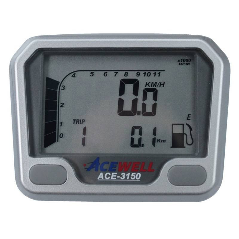 COMPTEUR DIGITAL ACEWELL MODELE 3150 TGB SILVER COMPTEUR DIGITAL ACEWELL MODELE 3150 TGB SILVER