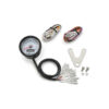 COMPTEUR MOTO VELONA 60 MM BLANC 200km/h