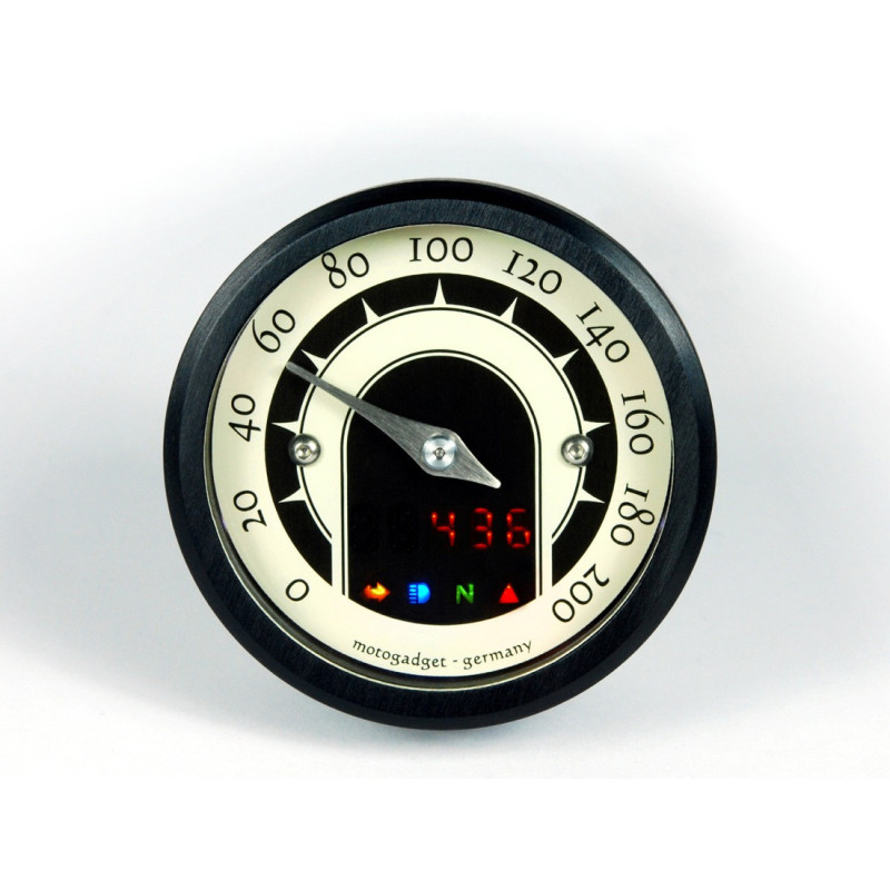 COMPTEUR MST SPEEDSTER NOIR