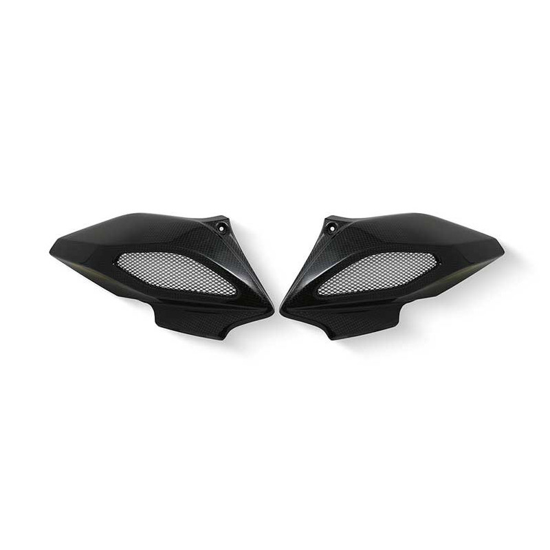 CONDUITS D AIR CNC RACING CARBONE BRILLANT MV AGUSTA