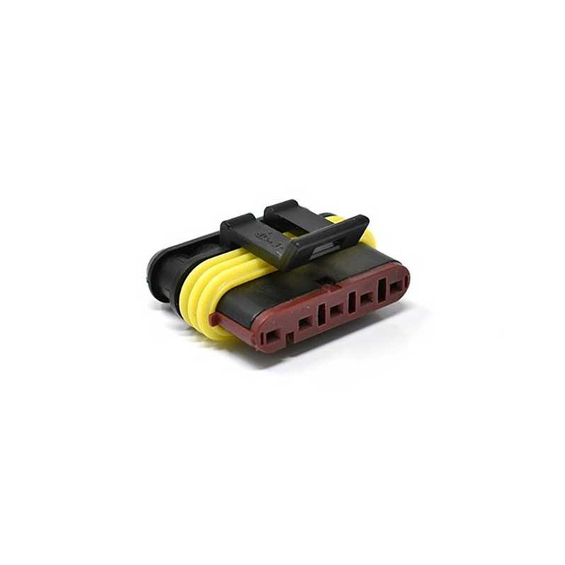 CONNECTEUR FEMELLE À 5 VOIES POUR COMMODO DE GUIDON JETPRIME