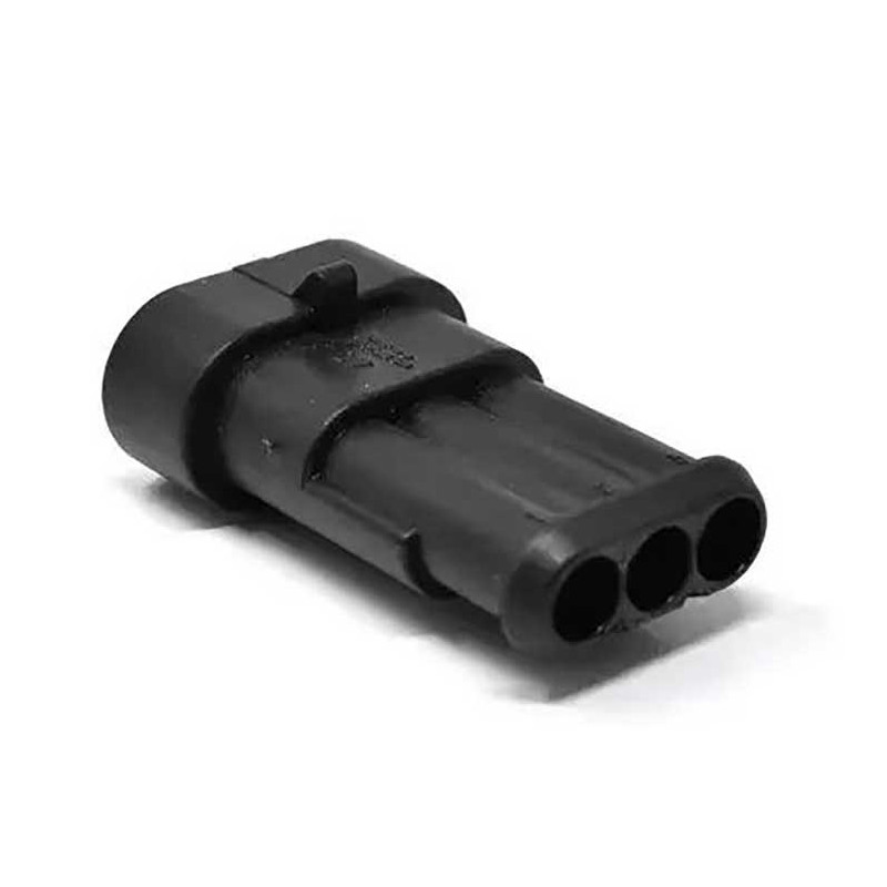 CONNECTEUR MÂLE À 3 VOIES POUR COMMODO DE GUIDON JETPRIME