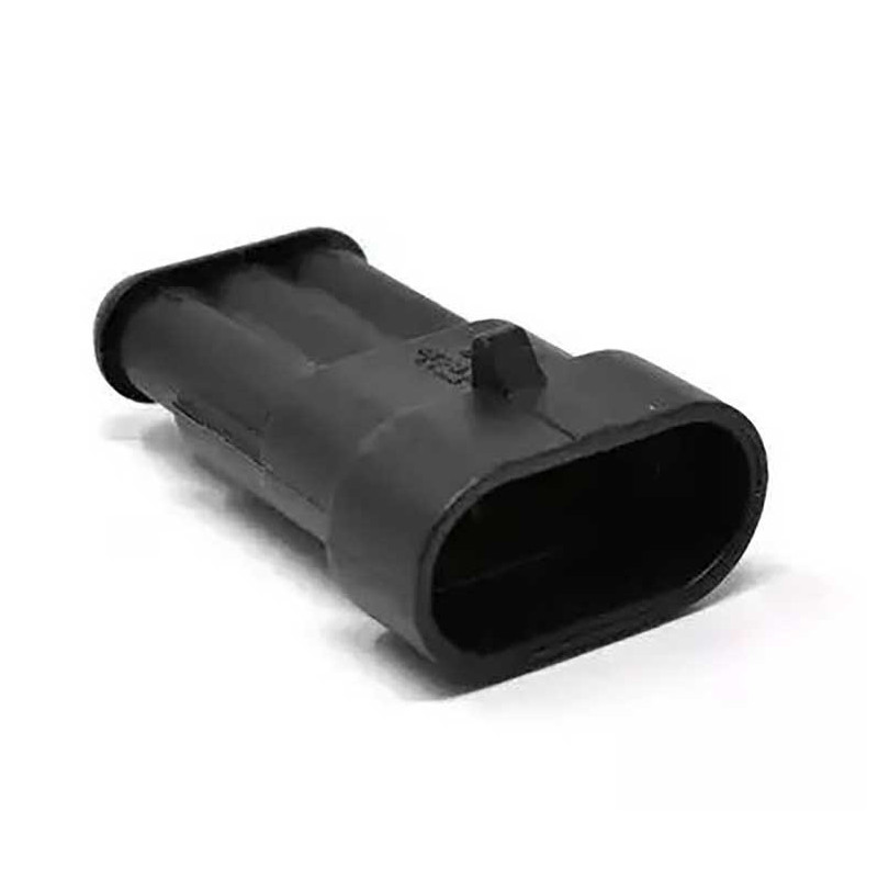 CONNECTEUR MÂLE À 3 VOIES POUR COMMODO DE GUIDON JETPRIME