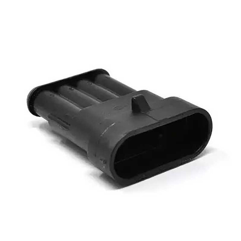 CONNECTEUR MÂLE À 4 VOIES POUR COMMODO DE GUIDON JETPRIME