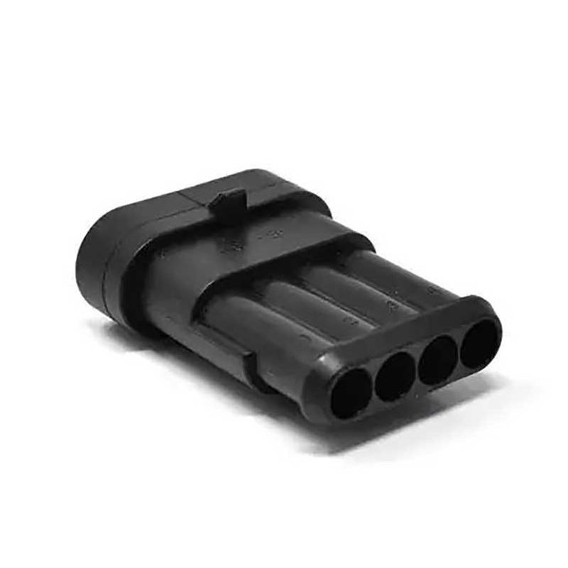 CONNECTEUR MÂLE À 4 VOIES POUR COMMODO DE GUIDON JETPRIME